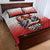 Poland Independence Day Quilt Bed Set Polska White Eagle and Flag Style - Wonder Print Shop