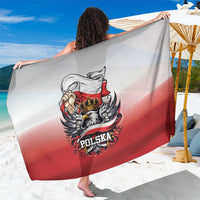 Poland Independence Day Sarong Polska White Eagle and Flag Style - Wonder Print Shop