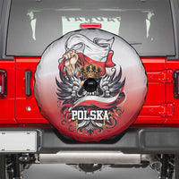 Poland Independence Day Spare Tire Cover Polska White Eagle and Flag Style - Wonder Print Shop