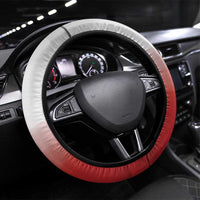 Poland Independence Day Steering Wheel Cover Polska White Eagle and Flag Style - Wonder Print Shop