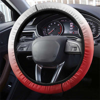 Poland Independence Day Steering Wheel Cover Polska White Eagle and Flag Style - Wonder Print Shop