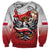Poland Independence Day Sweatshirt Polska White Eagle and Flag Style - Wonder Print Shop