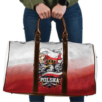 Poland Independence Day Travel Bag Polska White Eagle and Flag Style - Wonder Print Shop