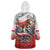 Poland Independence Day Wearable Blanket Hoodie Polska White Eagle and Flag Style - Wonder Print Shop