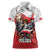 Poland Independence Day Women Polo Shirt Polska White Eagle and Flag Style - Wonder Print Shop