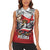 Poland Independence Day Women Sleeveless Polo Shirt Polska White Eagle and Flag Style - Wonder Print Shop
