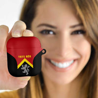 Anglesey Wales AirPods Case Ynys Mon Welsh Lion Flag Design - Wonder Print Shop