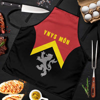 Anglesey Wales Apron Ynys Mon Welsh Lion Flag Design - Wonder Print Shop