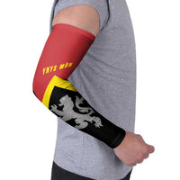 Personalised Anglesey Wales Arm Sleeves Ynys Mon Welsh Lion Flag Design - Wonder Print Shop