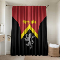 Anglesey Wales Bathroom Set Ynys Mon Welsh Lion Flag Design - Wonder Print Shop