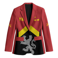 Personalised Anglesey Wales Blazer Ynys Mon Welsh Lion Flag Design - Wonder Print Shop