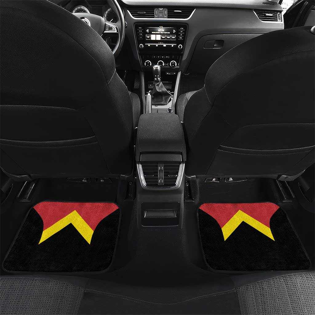 Personalised Anglesey Wales Car Mats Ynys Mon Welsh Lion Flag Design - Wonder Print Shop