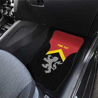 Personalised Anglesey Wales Car Mats Ynys Mon Welsh Lion Flag Design - Wonder Print Shop