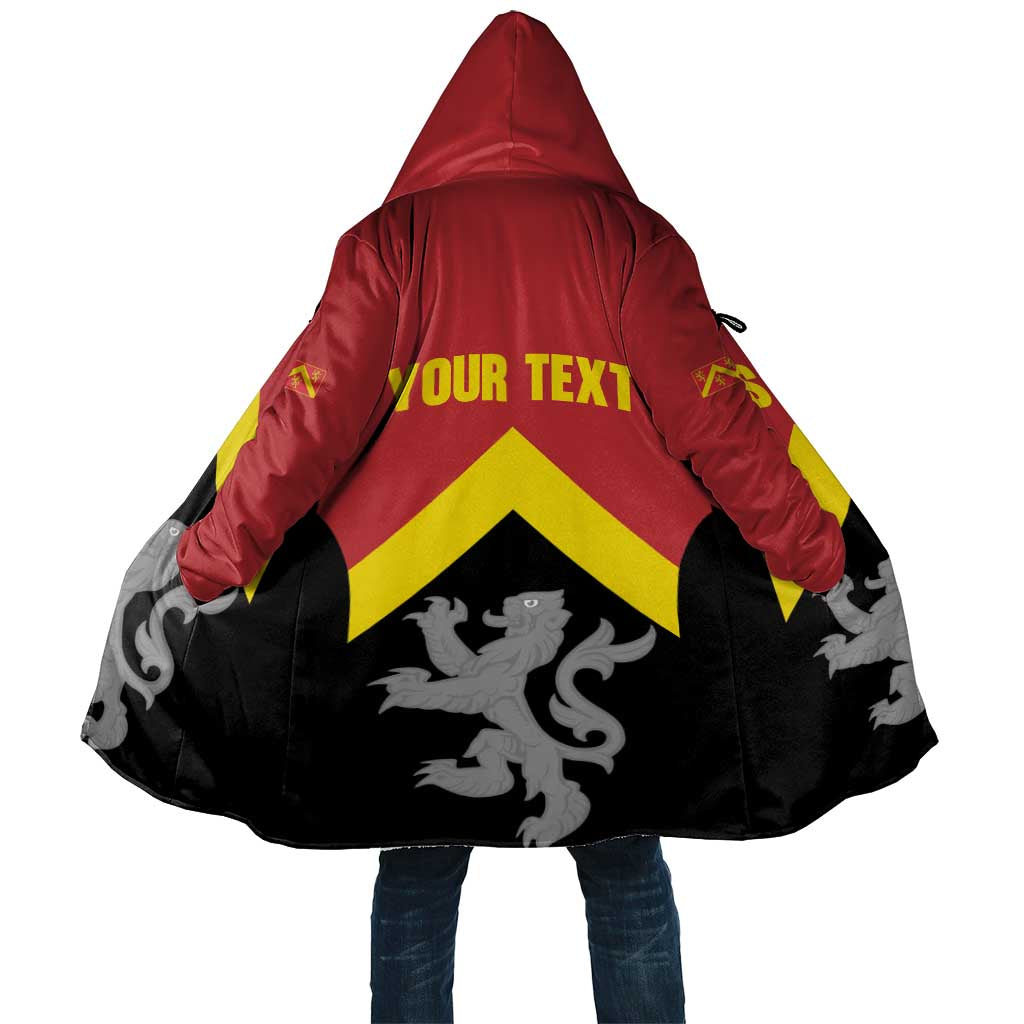Personalised Anglesey Wales Cloak Ynys Mon Welsh Lion Flag Design - Wonder Print Shop