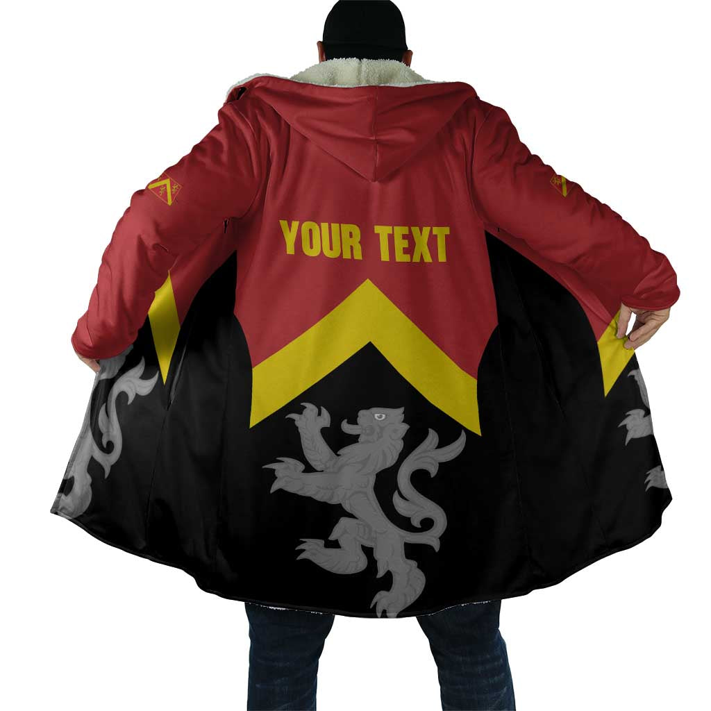 Personalised Anglesey Wales Cloak Ynys Mon Welsh Lion Flag Design - Wonder Print Shop