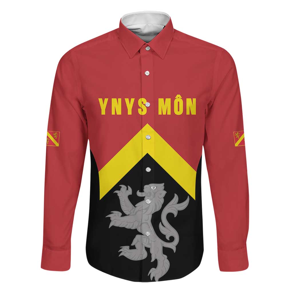 Personalised Anglesey Wales Family Matching Summer Maxi Dress and Hawaiian Shirt Ynys Mon Welsh Lion Flag Design - Wonder Print Shop