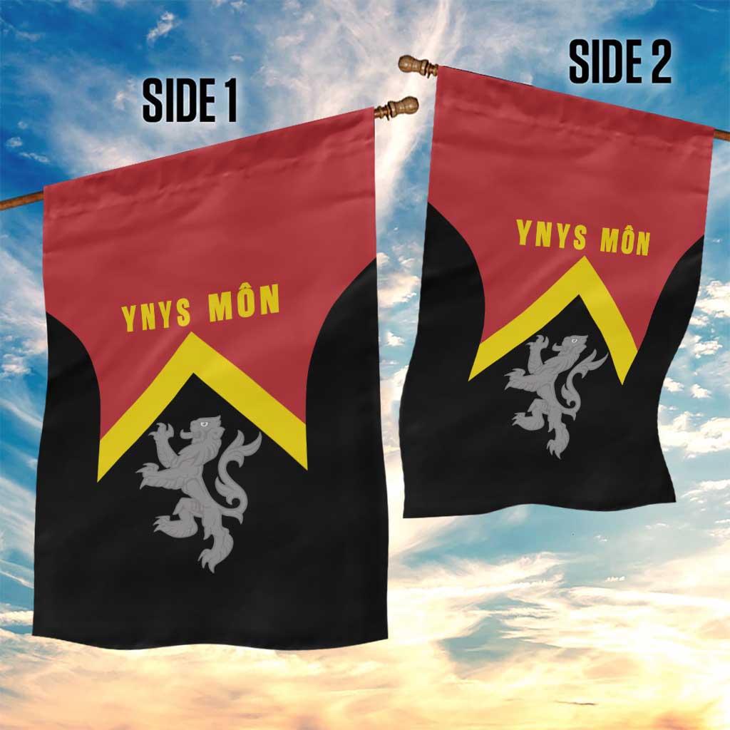 Anglesey Wales Garden Flag Ynys Mon Welsh Lion Flag Design - Wonder Print Shop