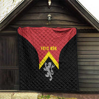 Anglesey Wales Quilt Ynys Mon Welsh Lion Flag Design - Wonder Print Shop