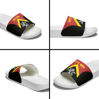 Anglesey Wales Slide Sandals Ynys Mon Welsh Lion Flag Design - Wonder Print Shop