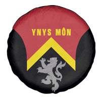 Anglesey Wales Spare Tire Cover Ynys Mon Welsh Lion Flag Design - Wonder Print Shop