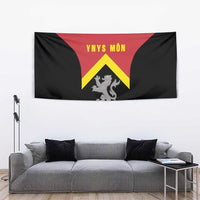 Anglesey Wales Tapestry Ynys Mon Welsh Lion Flag Design - Wonder Print Shop