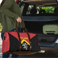Anglesey Wales Travel Bag Ynys Mon Welsh Lion Flag Design - Wonder Print Shop