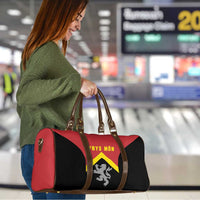 Anglesey Wales Travel Bag Ynys Mon Welsh Lion Flag Design - Wonder Print Shop