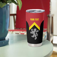 Personalised Anglesey Wales Tumbler Cup Ynys Mon Welsh Lion Flag Design - Wonder Print Shop