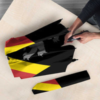 Anglesey Wales Umbrella Ynys Mon Welsh Lion Flag Design - Wonder Print Shop
