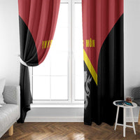 Anglesey Wales Window Curtain Ynys Mon Welsh Lion Flag Design - Wonder Print Shop