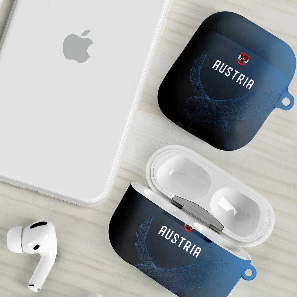 World Football 2026 Austria AirPods Case Das Team Go Champions Blue Version