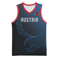 Custom World Football 2026 Austria Basketball Jersey Das Team Go Champions Blue Version