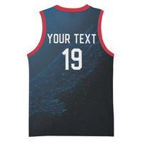Custom World Football 2026 Austria Basketball Jersey Das Team Go Champions Blue Version