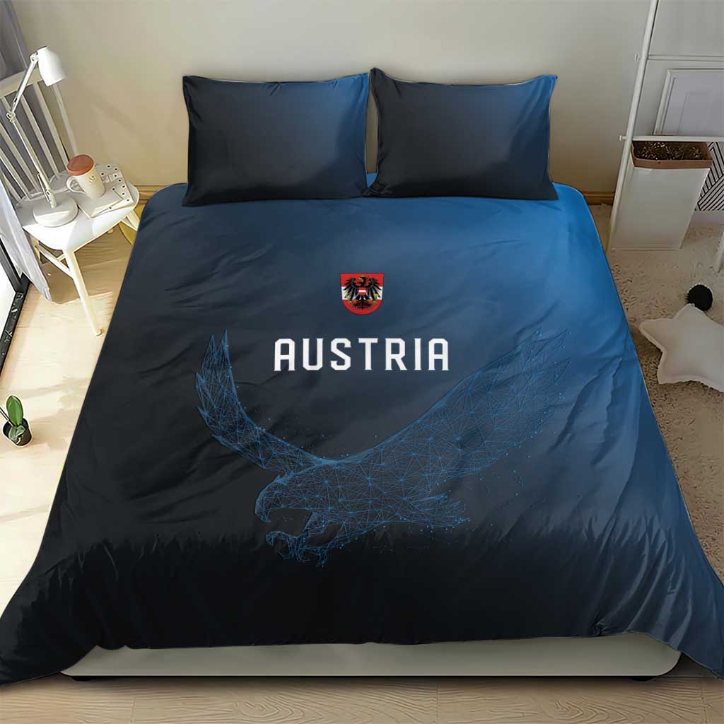 World Football 2026 Austria Bedding Set Das Team Go Champions Blue Version