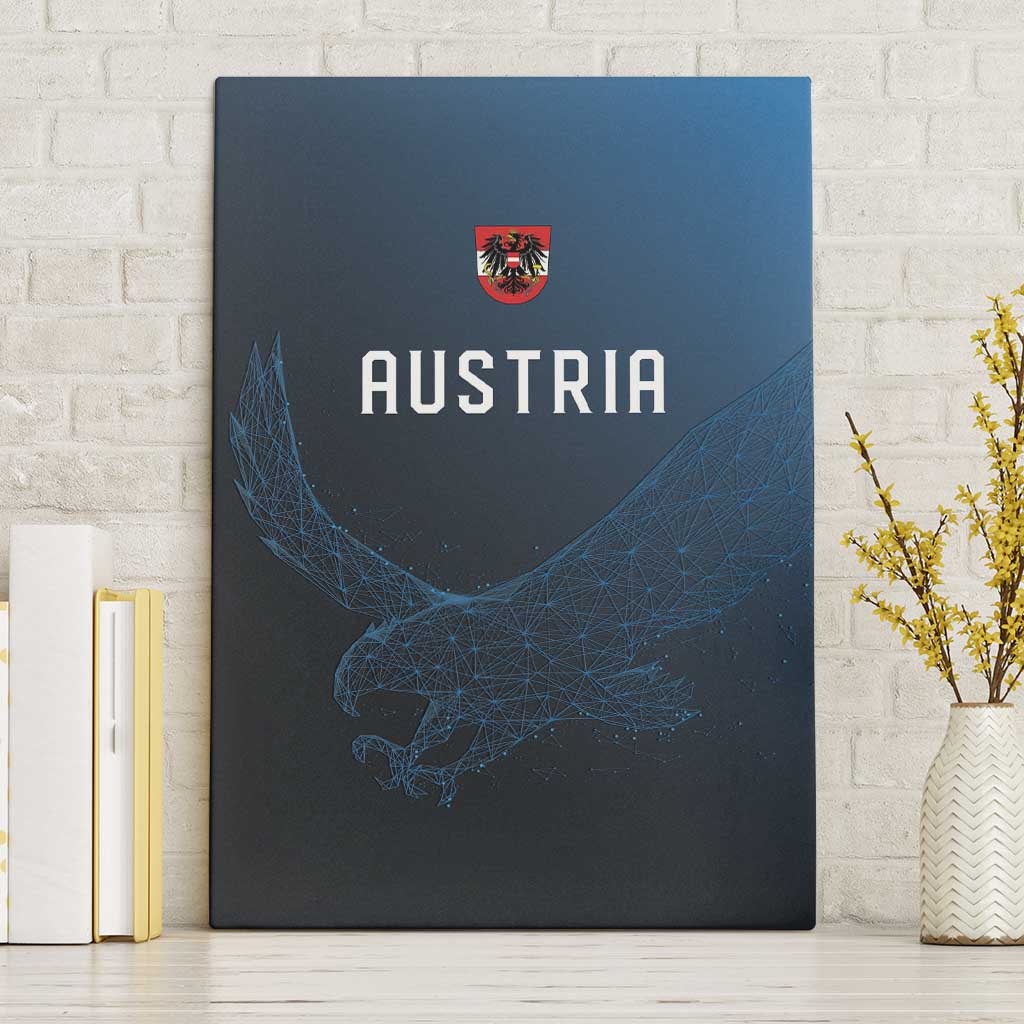 World Football 2026 Austria Canvas Wall Art Das Team Go Champions Blue Version