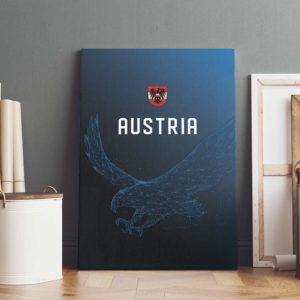 World Football 2026 Austria Canvas Wall Art Das Team Go Champions Blue Version