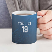 Custom World Football 2026 Austria Ceramic Mug Das Team Go Champions Blue Version