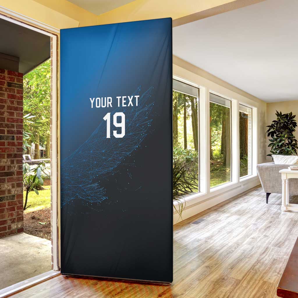 Custom World Football 2026 Austria Door Cover Das Team Go Champions Blue Version