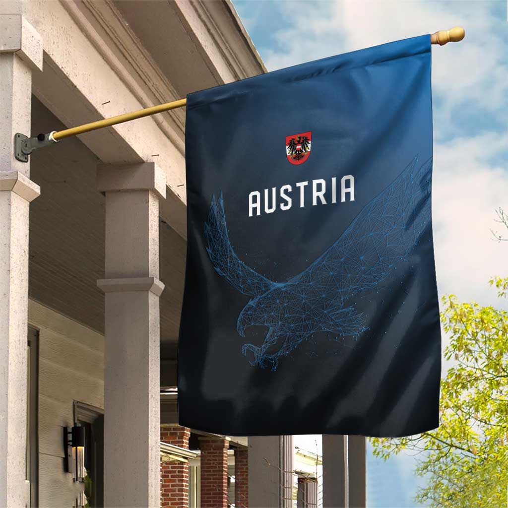 World Football 2026 Austria Garden Flag Das Team Go Champions Blue Version