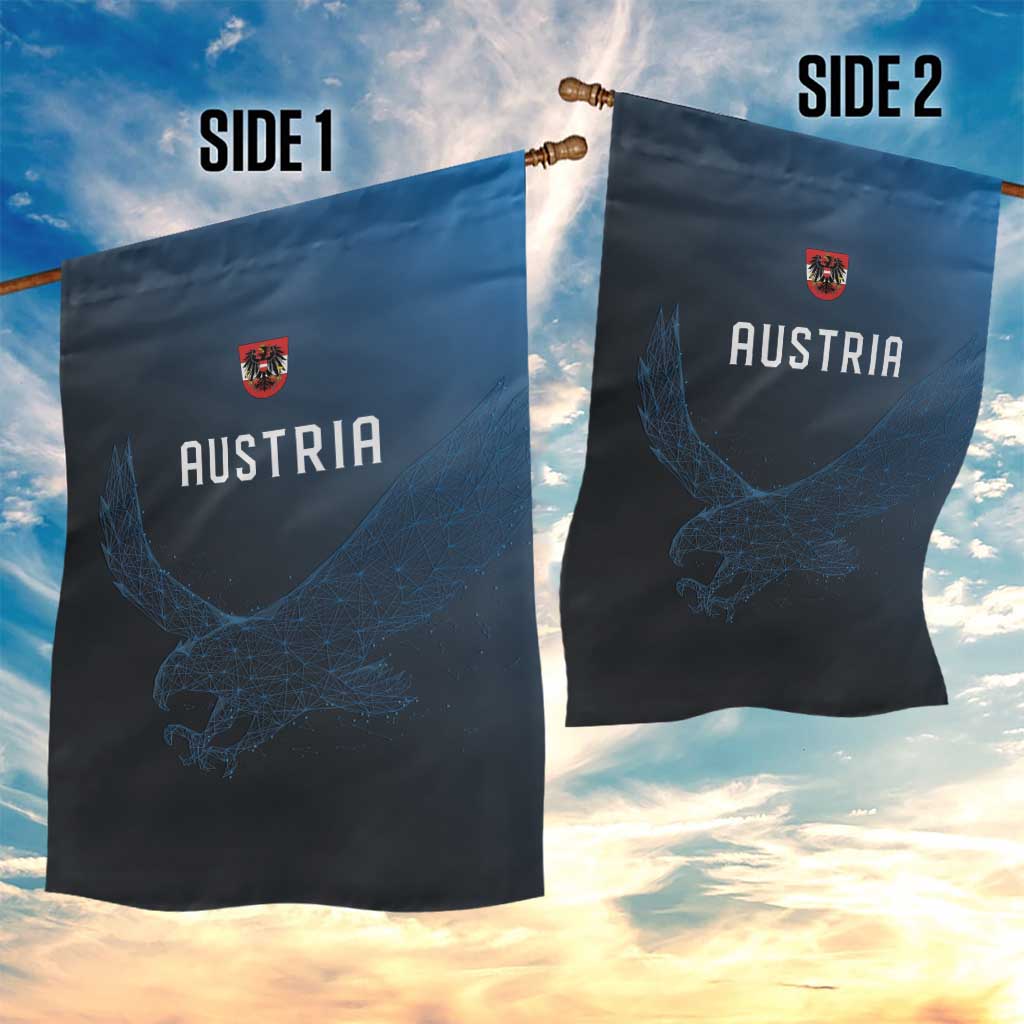 World Football 2026 Austria Garden Flag Das Team Go Champions Blue Version