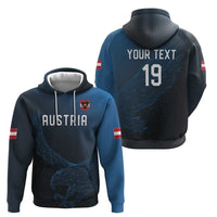Custom World Football 2026 Austria Hoodie Das Team Go Champions Blue Version