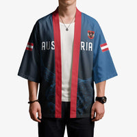 Custom World Football 2026 Austria Kimono Das Team Go Champions Blue Version