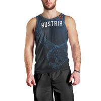 Custom World Football 2026 Austria Men Tank Top Das Team Go Champions Blue Version