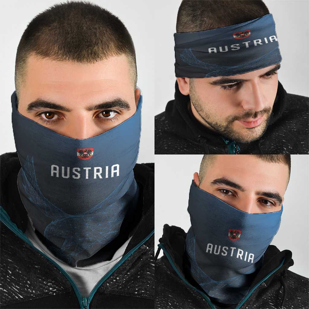 World Football 2026 Austria Neck Gaiter Das Team Go Champions Blue Version