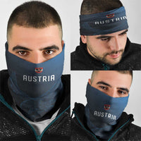 World Football 2026 Austria Neck Gaiter Das Team Go Champions Blue Version