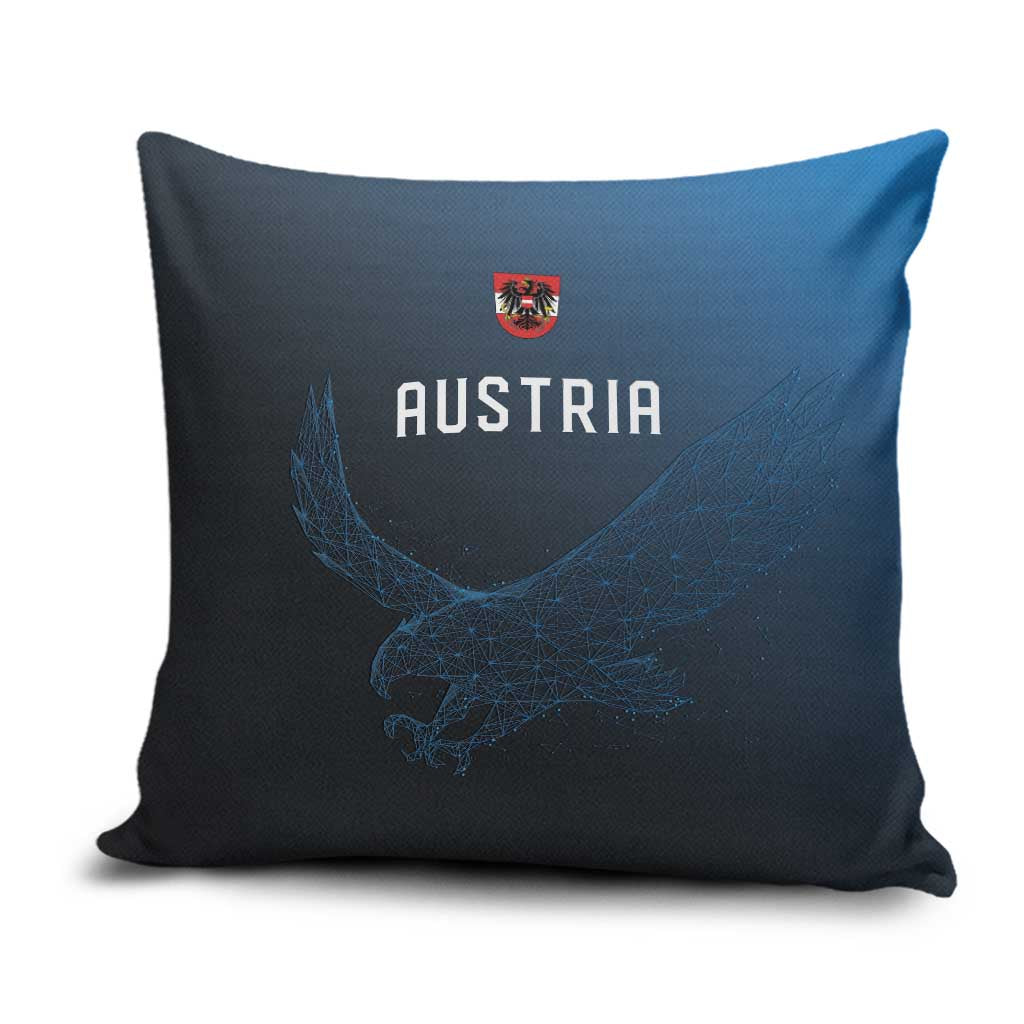 World Football 2026 Austria Pillow Cover Das Team Go Champions Blue Version