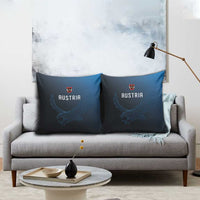 World Football 2026 Austria Pillow Cover Das Team Go Champions Blue Version