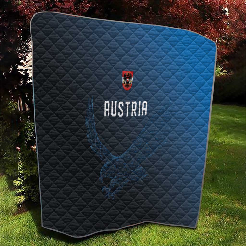 World Football 2026 Austria Quilt Das Team Go Champions Blue Version