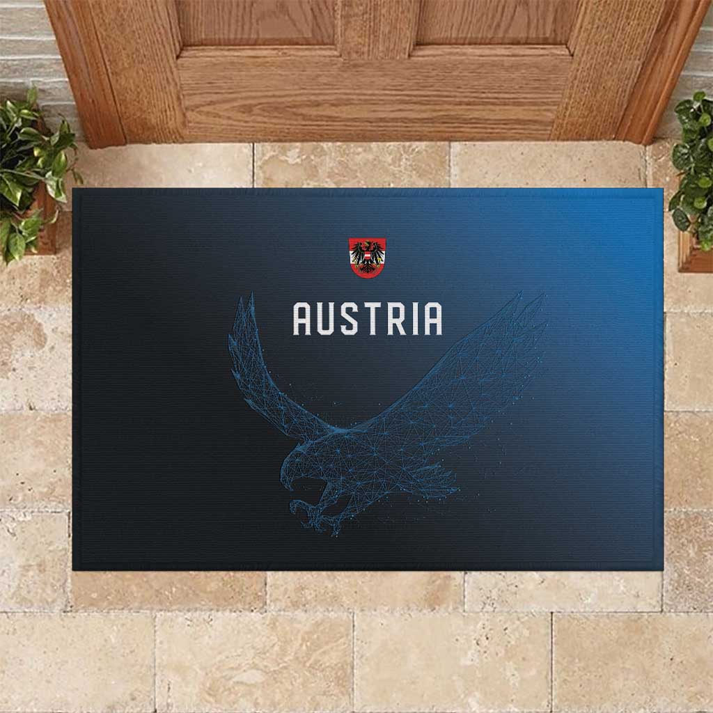 World Football 2026 Austria Rubber Doormat Das Team Go Champions Blue Version
