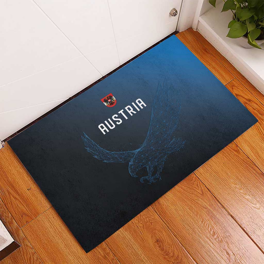 World Football 2026 Austria Rubber Doormat Das Team Go Champions Blue Version